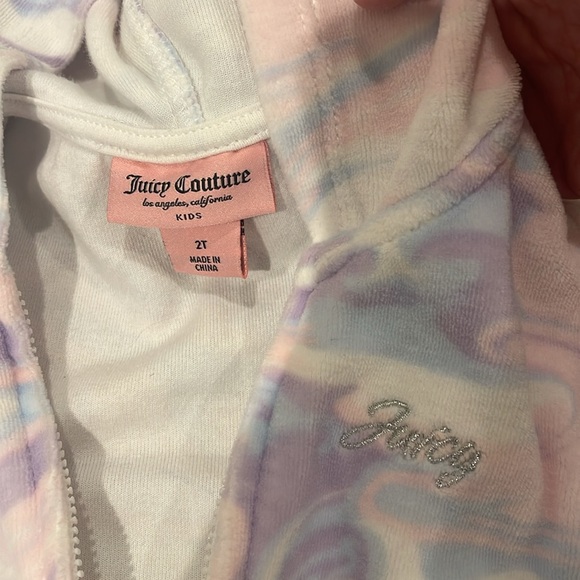 Juicy Couture Track Suit - 2t - play condition - Picture 3 of 6